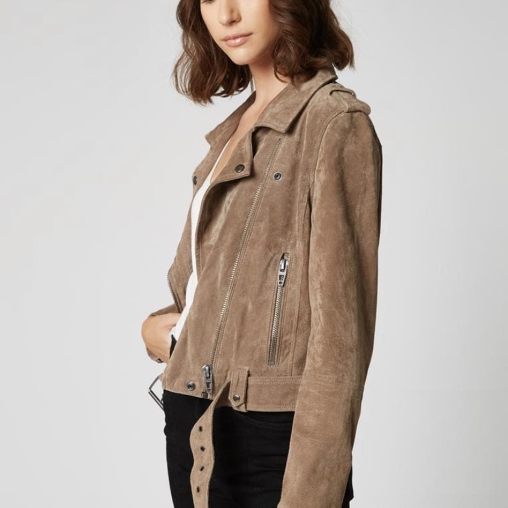 Anthropologie BlankNYC suede Moto jacket - Picture 4 of 13